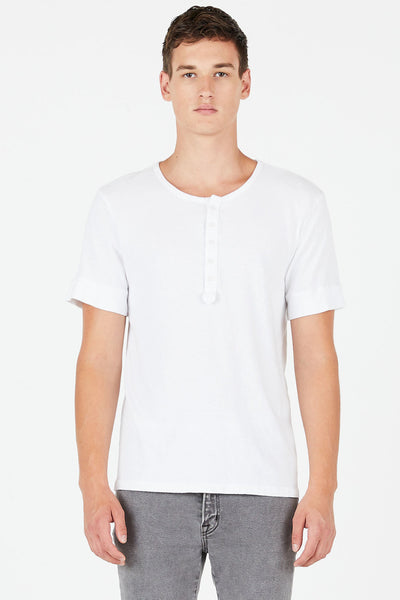 Bowie Henley Tee - Cotton Citizen